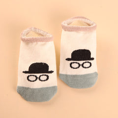 Cartoon Cotton anti slip socks