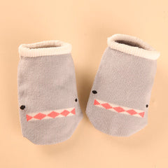 Cartoon Cotton anti slip socks