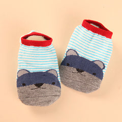 Cartoon Cotton anti slip socks