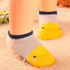 Cartoon Cotton anti slip socks