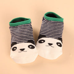 Cartoon Cotton anti slip socks