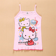 1-5yrs Girl's Cartoon Sling T-Shirt